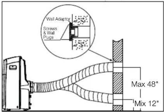 ELECTROLUX EXP12HN1WI - WALL DISCHARGE - 1