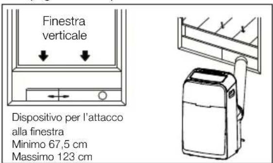 ELECTROLUX EXP12HN1WI - Espulsione dell'aria calda atraverso la finestra - 7