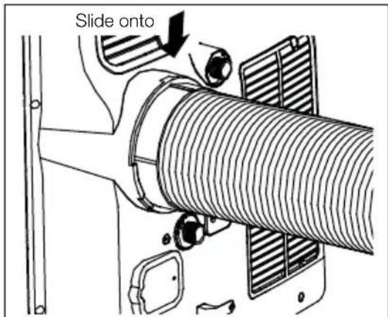 ELECTROLUX EXP12HN1WI - Exhausting hot air window discharge - 6