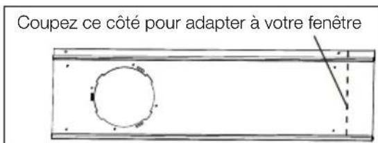 ELECTROLUX EXP09HN1WI - Installation dans une fenêtre à double guillotine - 3