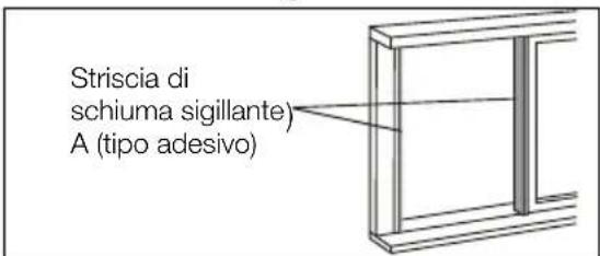 ELECTROLUX EXP09HN1WI - Installazione in una finestra a doppio saliscendi - 7