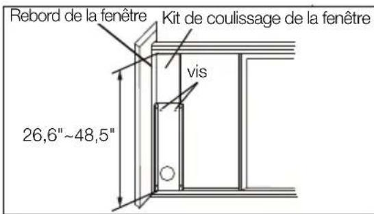 ELECTROLUX EXP09HN1WI - Installation dans une fenêtre à double guillotine - 8