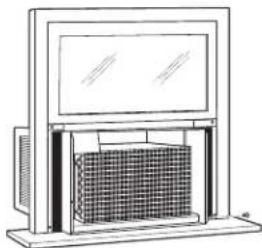 GE AEM18DP - INSTALE EL ACONDICIONADOR EN LA CARCASA - 1