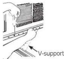 GE AEM18DP - PREPARE THE WINDOW AND INSTALL THE CASE (continues) - 1