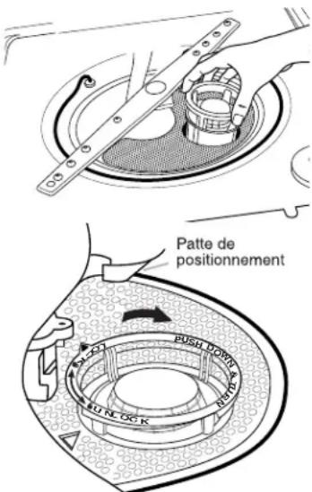 AMANA ADB1100AWS - Instructions de réinstallation du filtré - 1