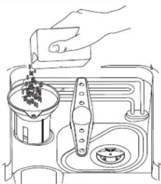 DANBY DDW1899WP1 - LOADING THE SALT INTO THE SOFTENER - 1