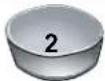 DANBY DDW611WLED - Placez les objets dans le lave-vaisselle dans l'ordre suivant : - 3