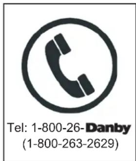 Tel: 1-800-26-Danby (1-800-263-2629)