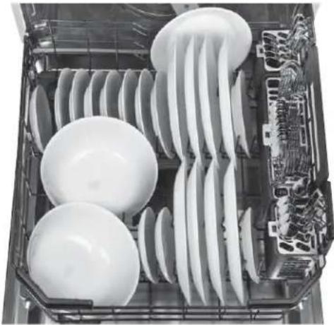 GE GDF570SGFBB - couverts - Panier inférieur - 1