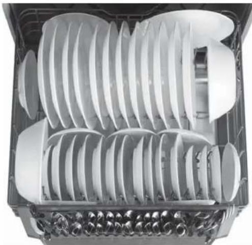 GE GDF570SGFBB - couverts - Panier inférieur - 2