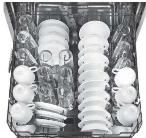 GE GDF570SGFBB - couverts - Panier supérieur - 1