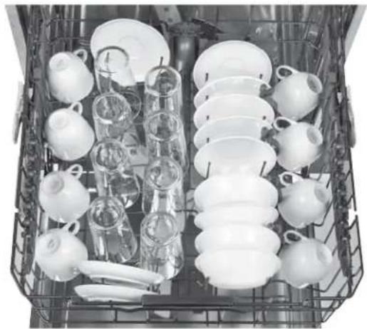 GE GDF570SGFBB - Place Settings - Upper Rack - 1
