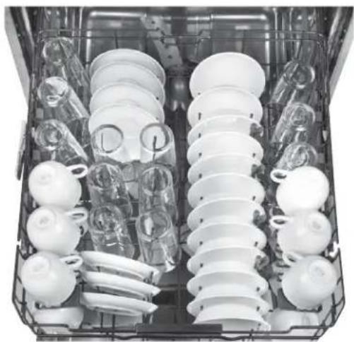 GE GDF570SGFBB - Place Settings - Upper Rack - 1
