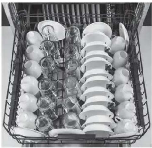 GE GDF570SGFBB - couverts - Panier supérieur - 1