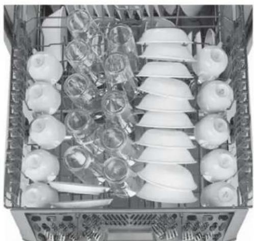 GE GDF570SGFBB - Place Settings - Upper Rack - 2