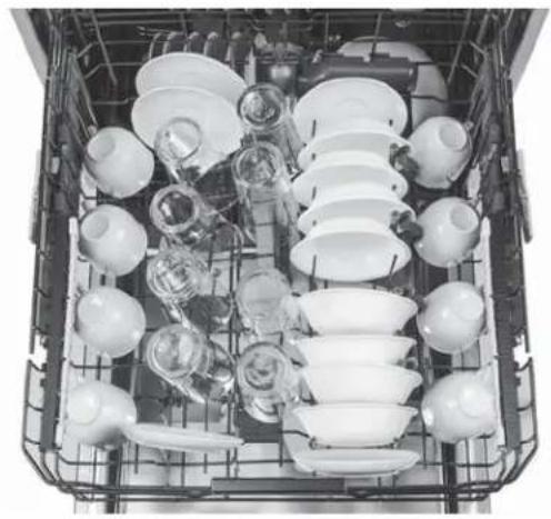 GE GDF570SGFBB - Place Settings - Upper Rack - 3