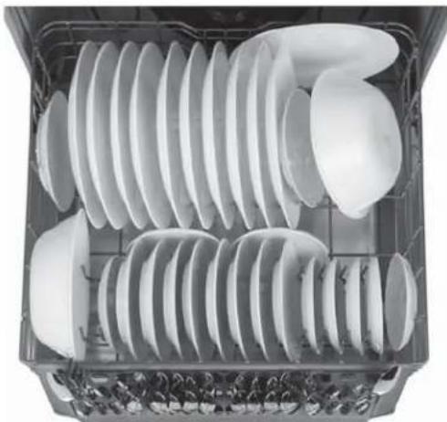 GE GDF570SGFBB - couverts - Panier inférieur - 2