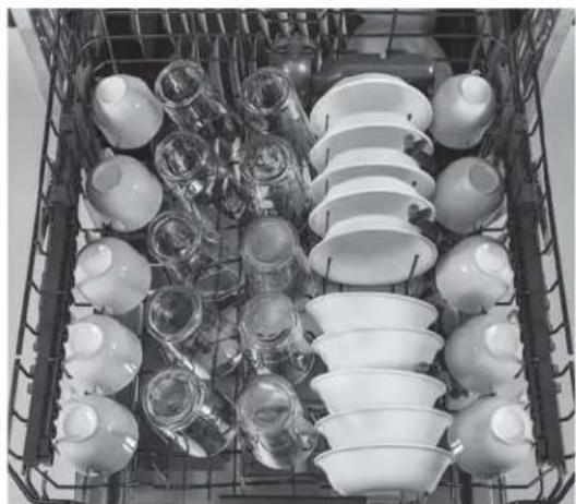 GE GDF570SGFBB - Configuraciones de 12 lugares - Estante Superior - 2