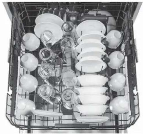 GE GDF570SGFBB - couverts - Panier supérieur - 1