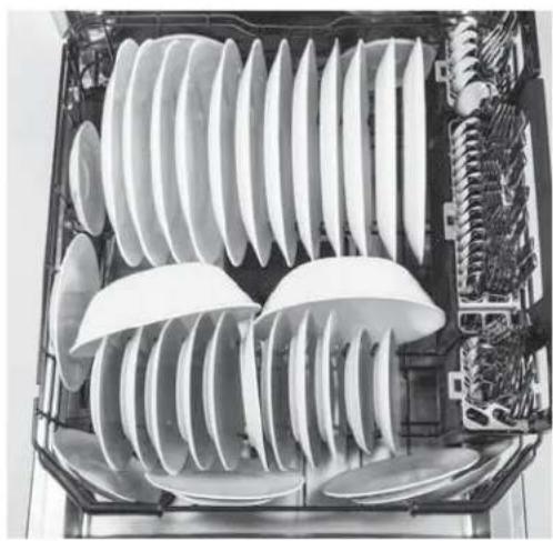GE GDF570SGFBB - couverts - Panier inférieur - 1