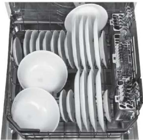 GE GDF570SGFBB - Loading the dishwasher (cont.). - 1