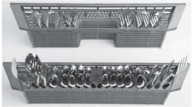 GE GDF570SGFBB - Configuraciones de 10 lugares - Canasta de cubiertos - 1