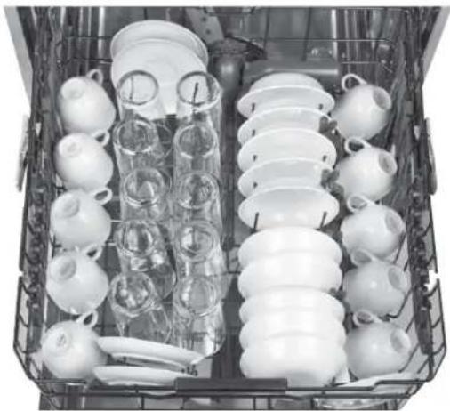 GE GDF570SGFBB - Place Settings - Upper Rack - 1