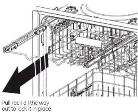 GE GDT580SSFSS - To replace the 3rd rack: - 2