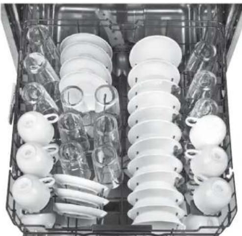 GE GDT580SSFSS - Couverts - panier supérieur - 1