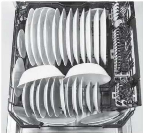 GE GDT580SSFSS - Couverts - panier inférieur - 1