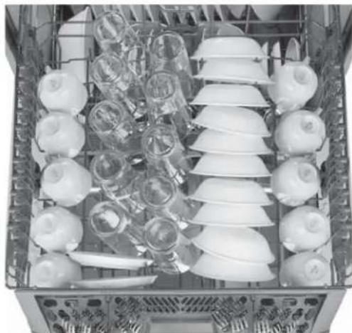 GE GDT580SSFSS - Couverts - panier supérieur - 2