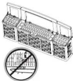 GE GDT580SSFSS - Canasta de Cubiertos - 2