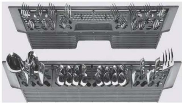 GE GDT580SSFSS - Place Settings - Silverware Basket - 2