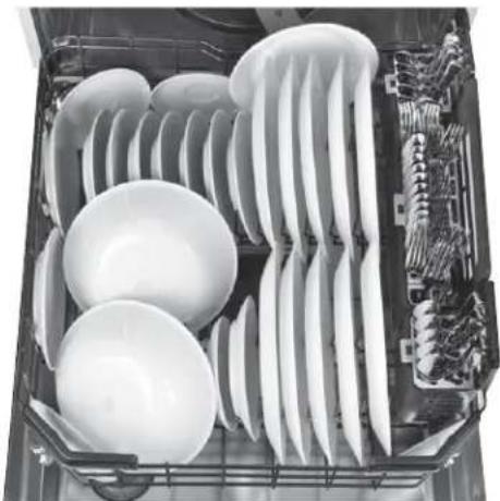 GE GDT580SSFSS - Couverts - panier inférieur - 1