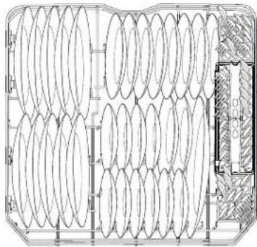 GE GLDT690DWW - Upper Rack - 1