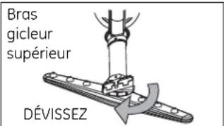 Bras gicleur supérieur DéVISSEZ