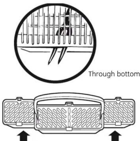 Through bottom
