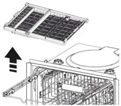GE PDT760SSFSS Profile - To remove the 3rd rack: - 1