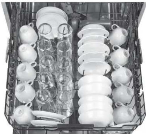 GE PDT760SSFSS Profile - couverts - Panier supérieur - 1