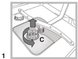 HOTPOINT LSP 720A X - Nettoyer les filtres - 1