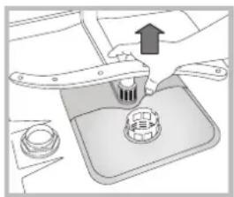 HOTPOINT LSP 720A X - Limpiar los rociadores - 2