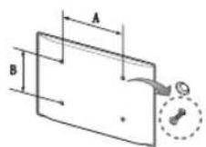 SAMSUNG UE40H6203 - Wall Mount Kit Specifications (VESA) - 2