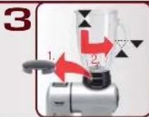 Turmix VarioTronic Professional A33125 - Que faire lorsque ...Réglage en hauteur fouet batteur Cosafarese... - 4