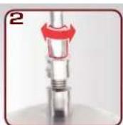 Turmix VarioTronic Professional A33125 - Que faire lorsque ...Réglage en hauteur fouet batteur Cosafarese... - 2