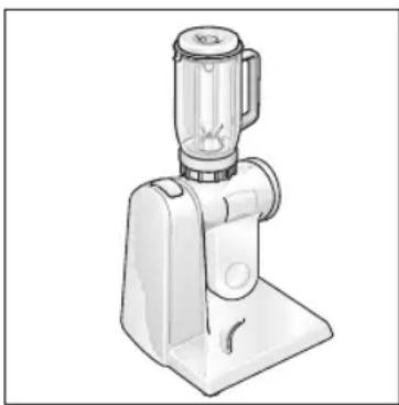 Turmix VarioTronic 600 A33127 - Utilisation: - 1
