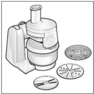 Turmix VarioTronic 600 A33127 - Mise en service de l'appareil à râper - 1