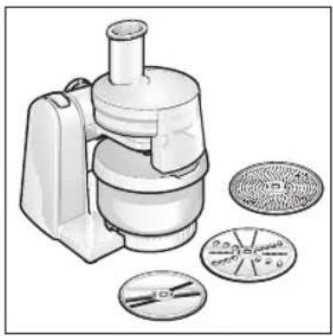 Turmix VarioTronic 600 A33127 - Inbetriebnahme Raffelgerät - 1