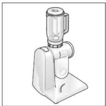 Turmix VarioTronic 600 A33127 - Mise en service du mixeur - 2