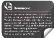 RIVIERA & BAR CE 834 A - Obtention de vapeur - 6