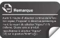 RIVIERA & BAR CE 834 A - Obtention de vapeur - 5